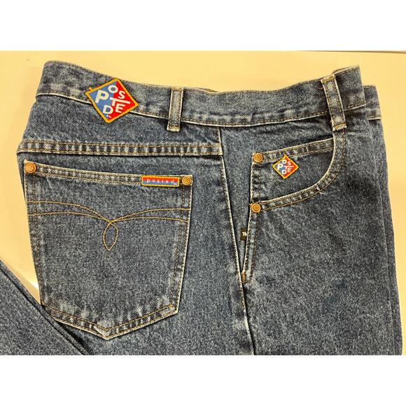 Y2K Vintage YPOSTED Brand Relaxed Jeans 9/10 - 30X34 Starched - Picture 9 of 12